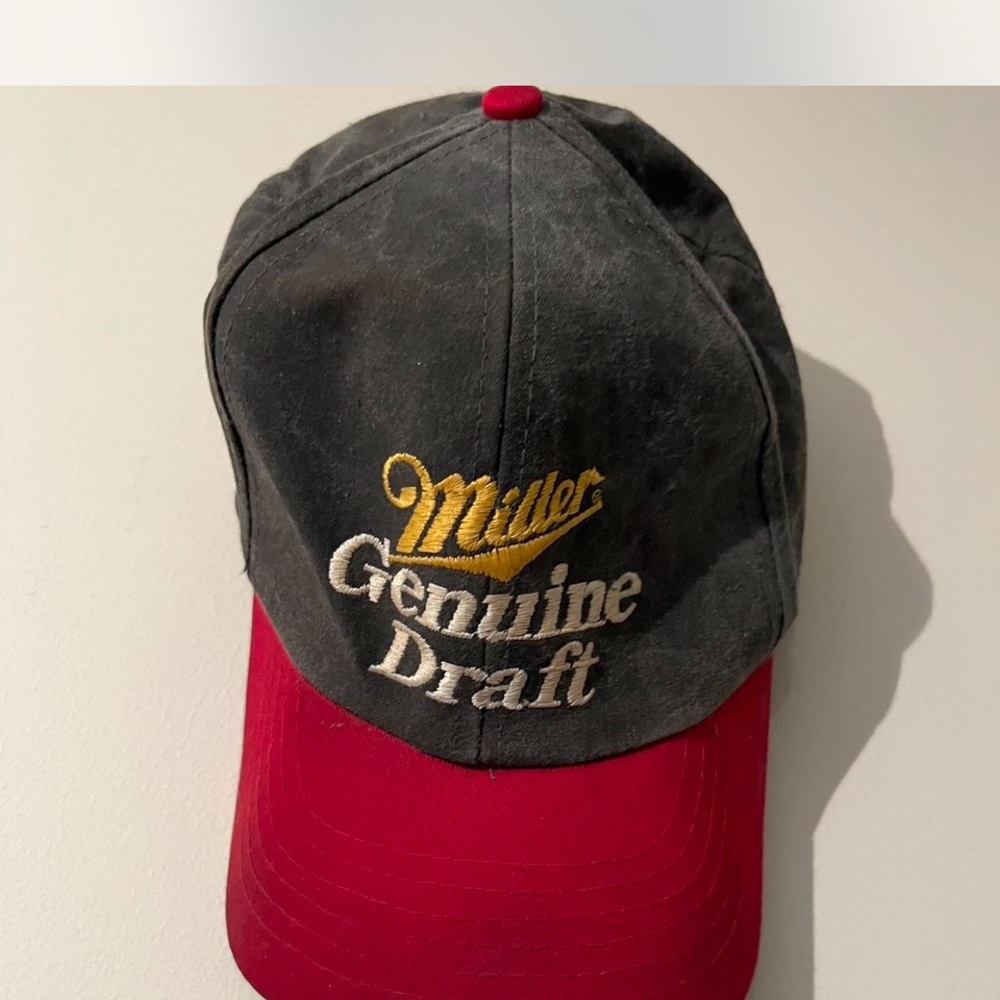 Rusty Wallace Black and Red Cap